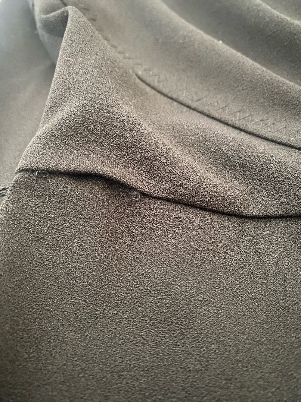 New York & Company Black Cap-Sleeve Sheath Dress with Waist Belt - Picture 9 of 9
